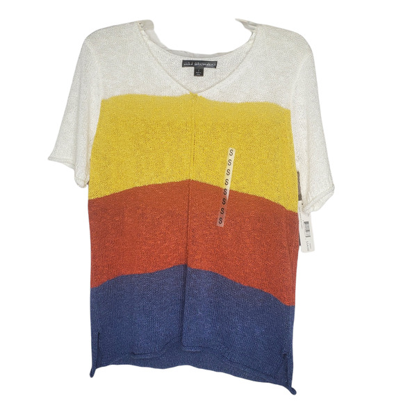 NWT United States Sweaters Color Block Pullover Sz. Small - Picture 1 of 5